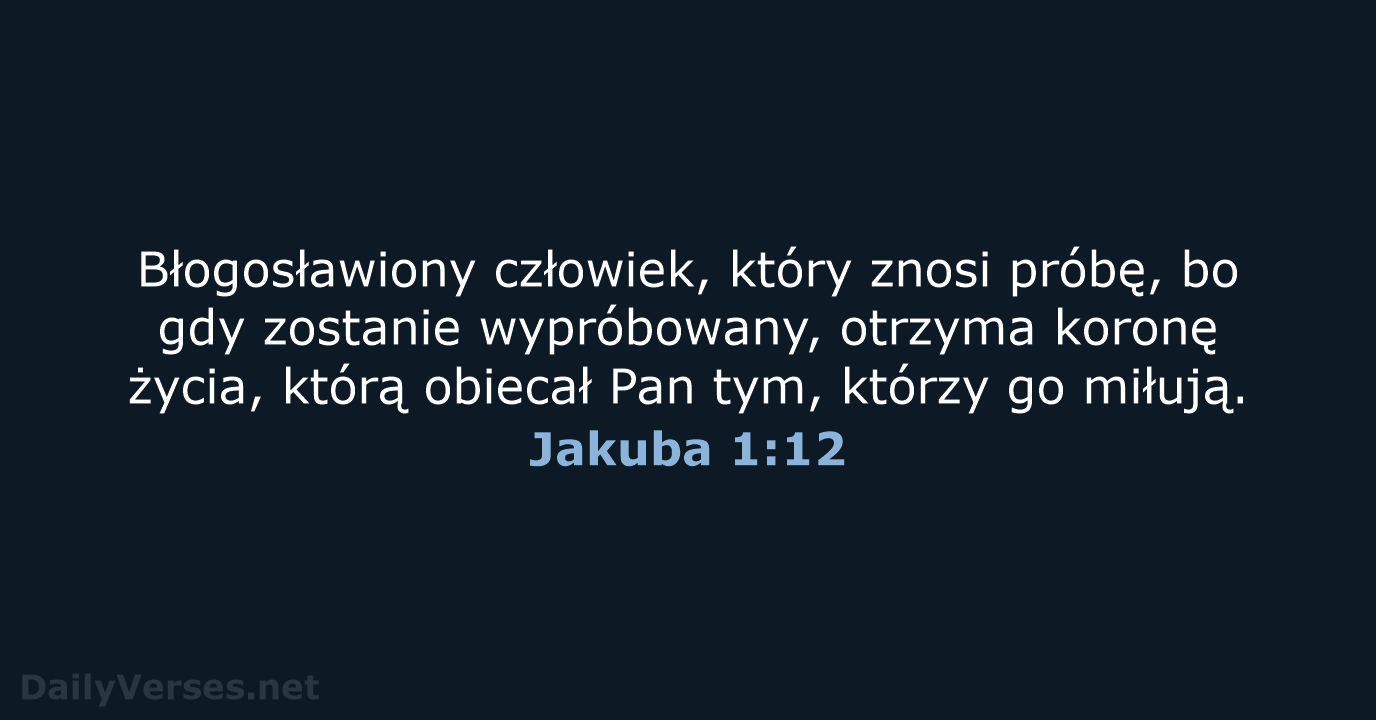 Jakuba 1:12 - UBG