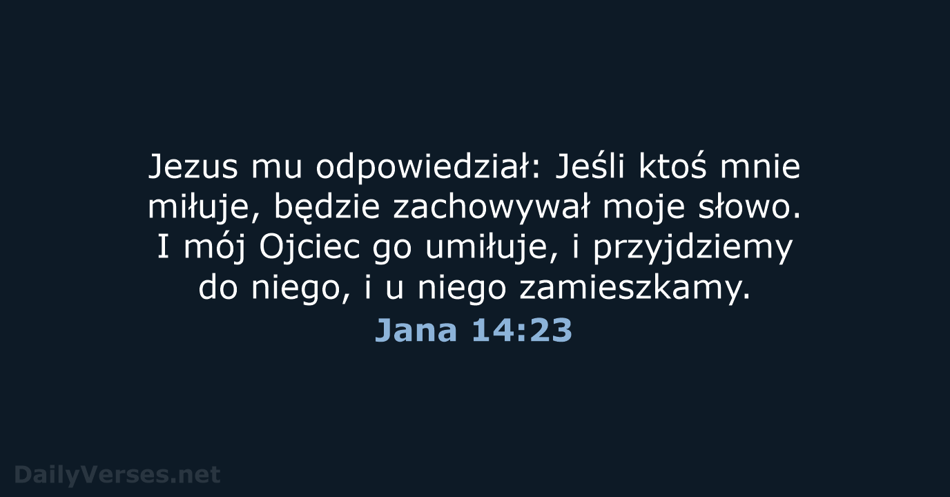 Jana 14:23 - UBG