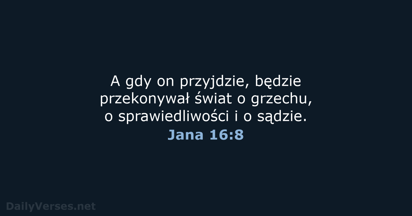 Jana 16:8 - UBG