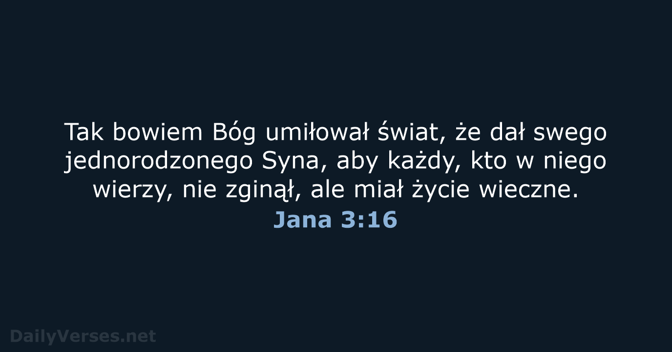 Jana 3:16 - UBG