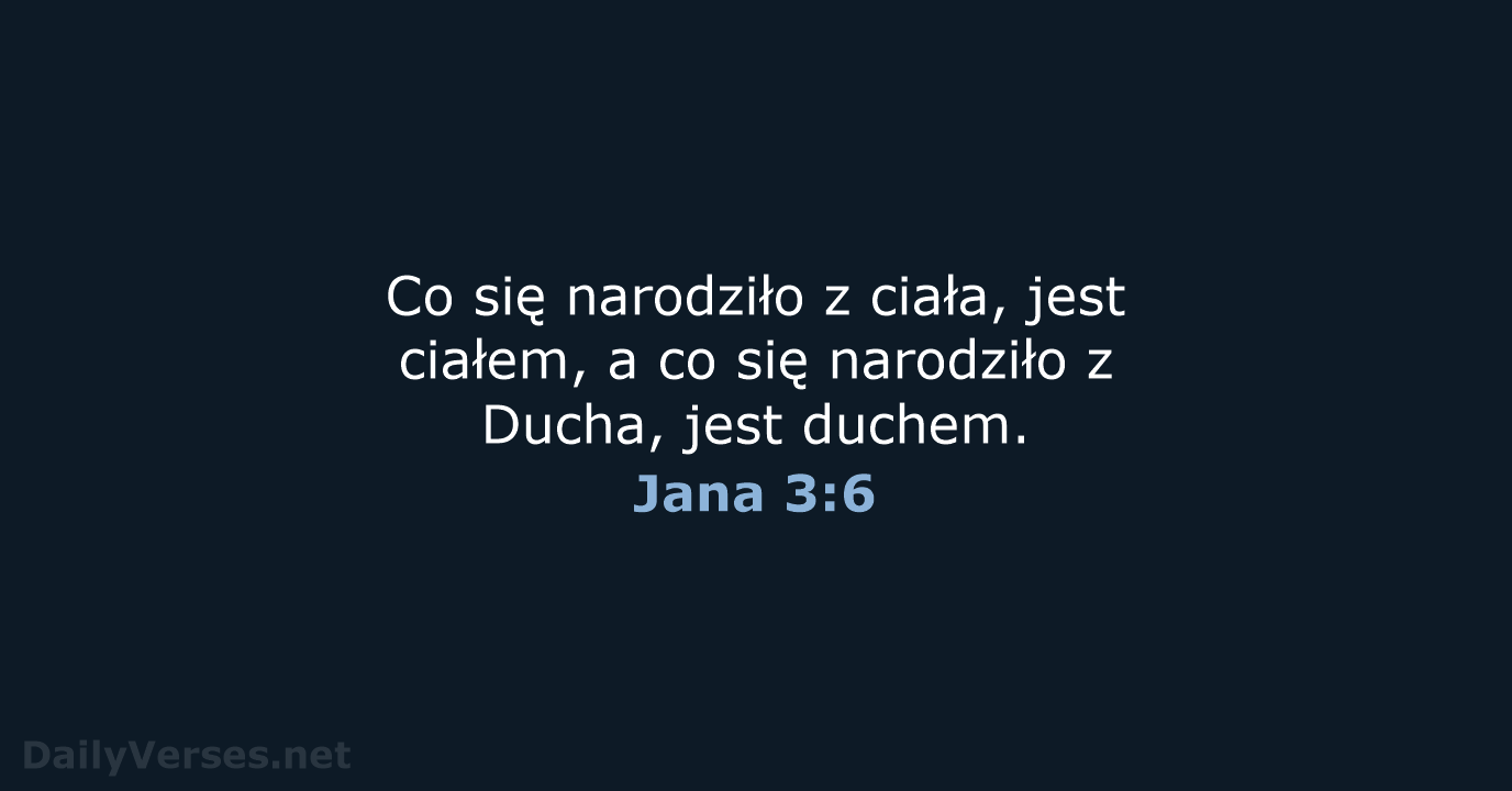 Jana 3:6 - UBG