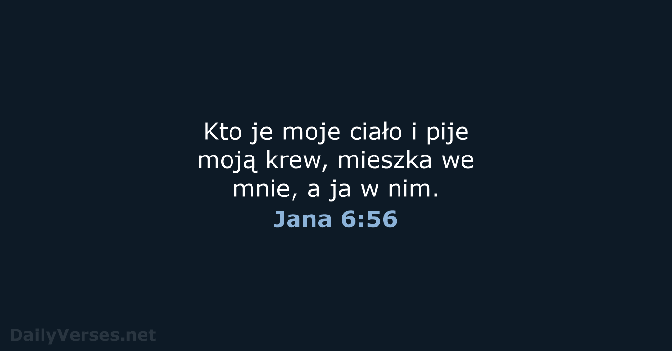 Jana 6:56 - UBG