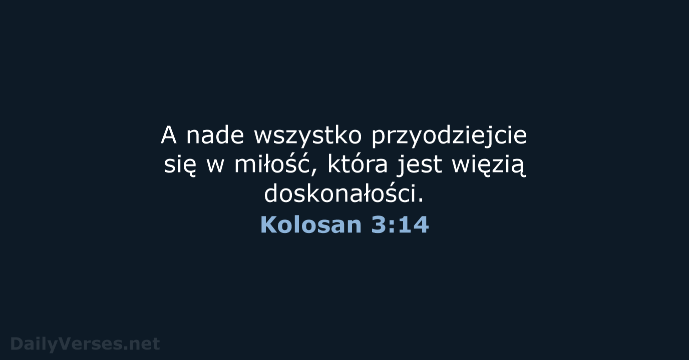 Kolosan 3:14 - UBG