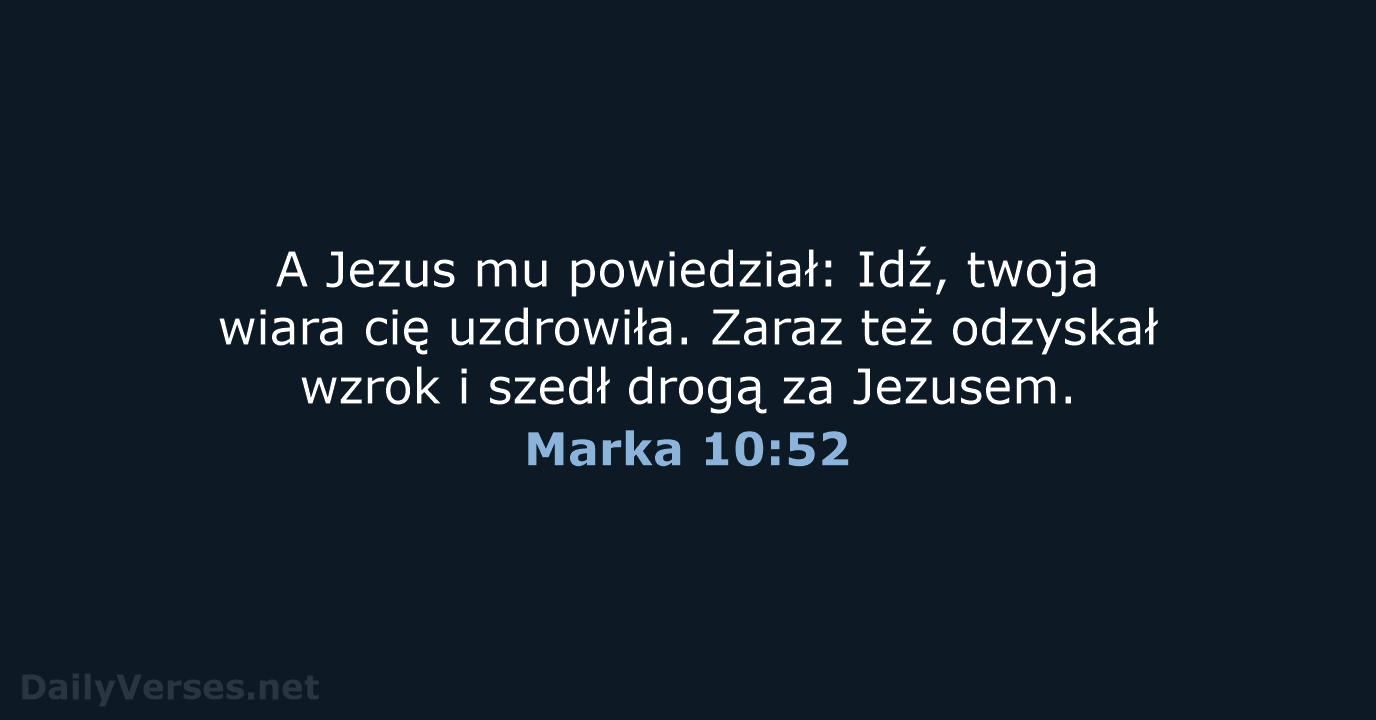 Marka 10:52 - UBG