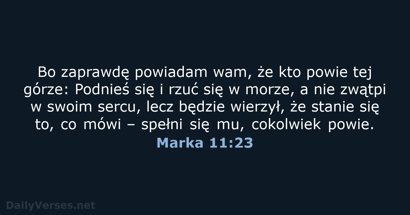 Marka 11:23 - UBG