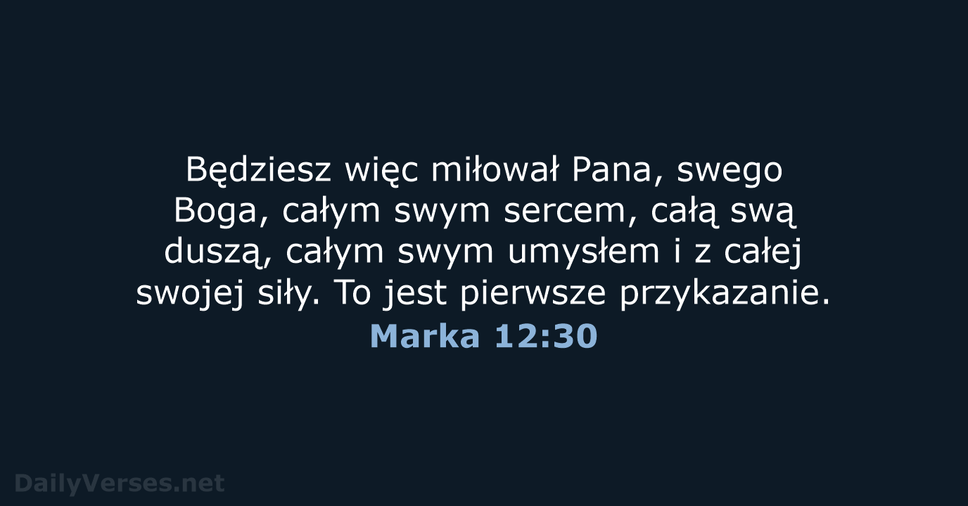 Marka 12:30 - UBG