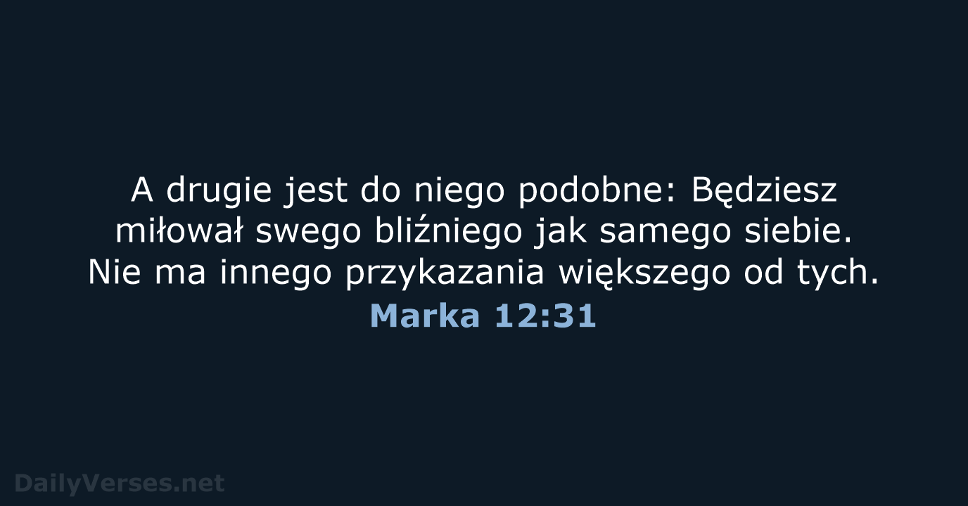Marka 12:31 - UBG
