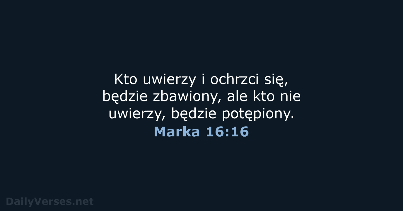 Marka 16:16 - UBG