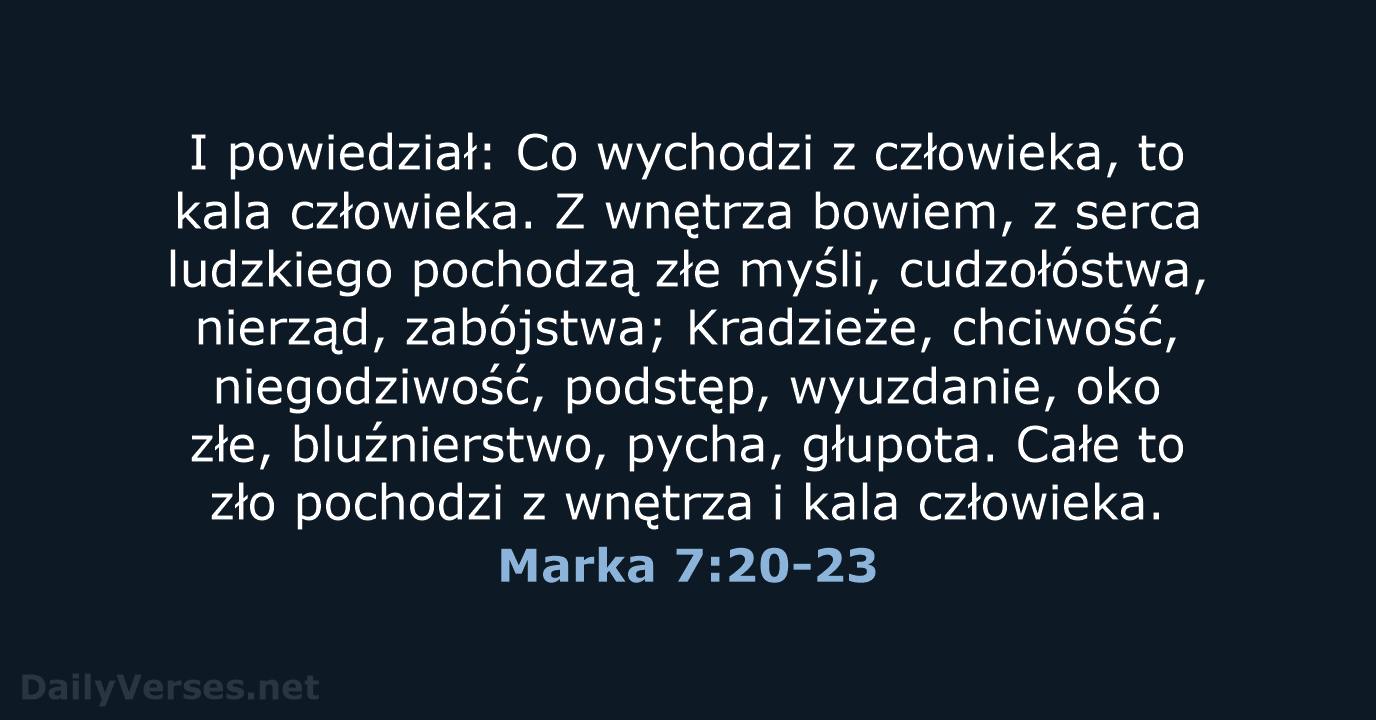 Marka 7:20-23 - UBG