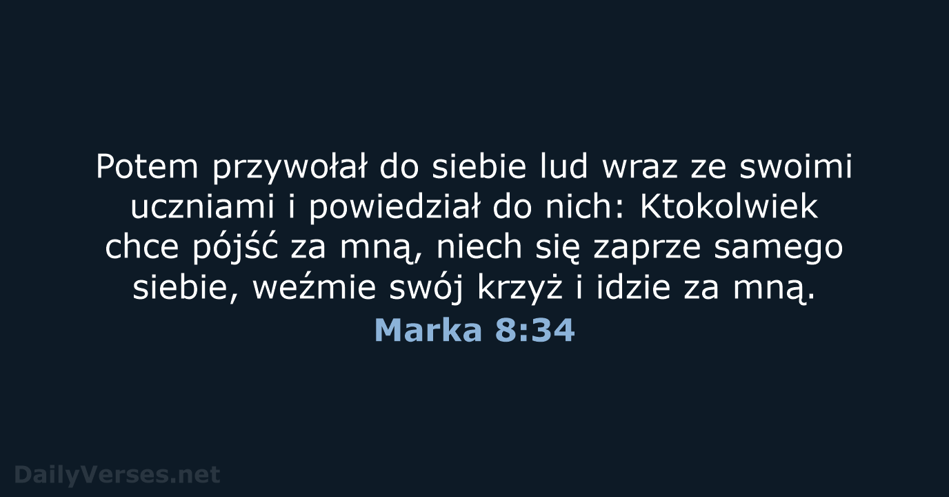 Marka 8:34 - UBG