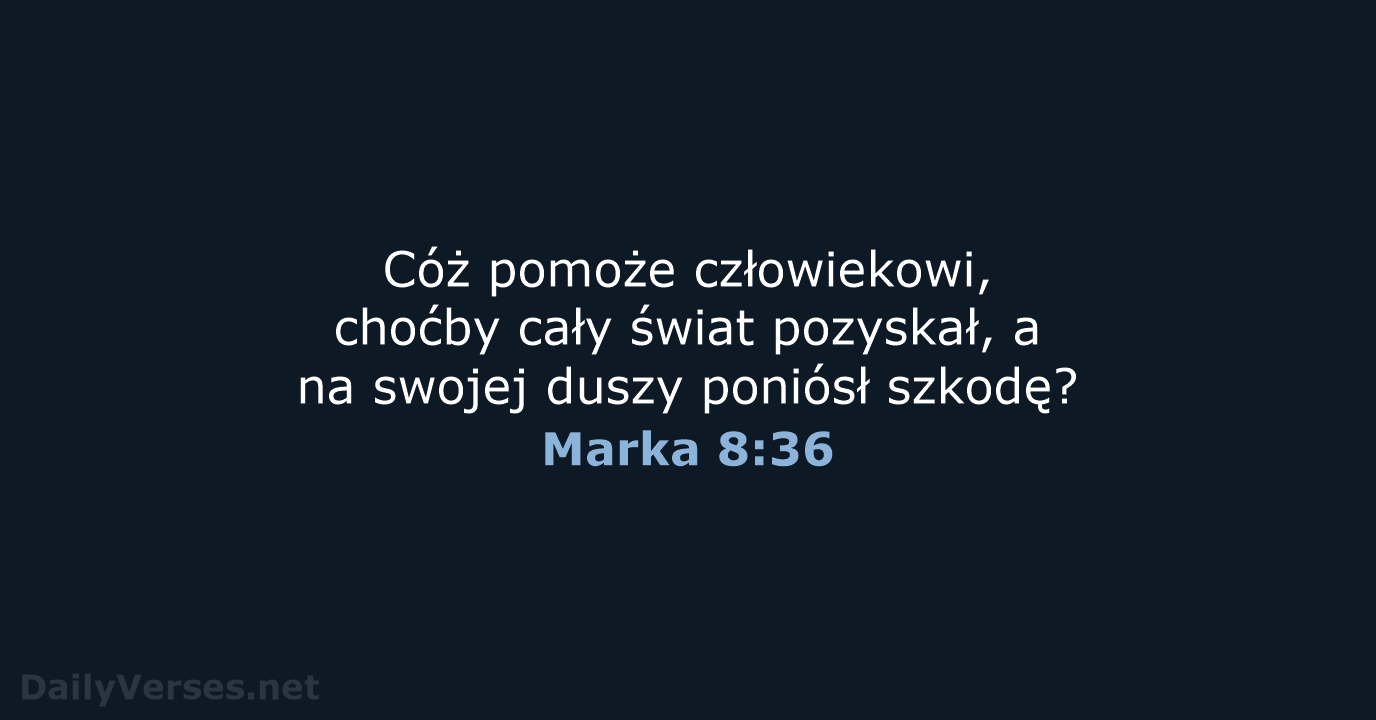 Marka 8:36 - UBG