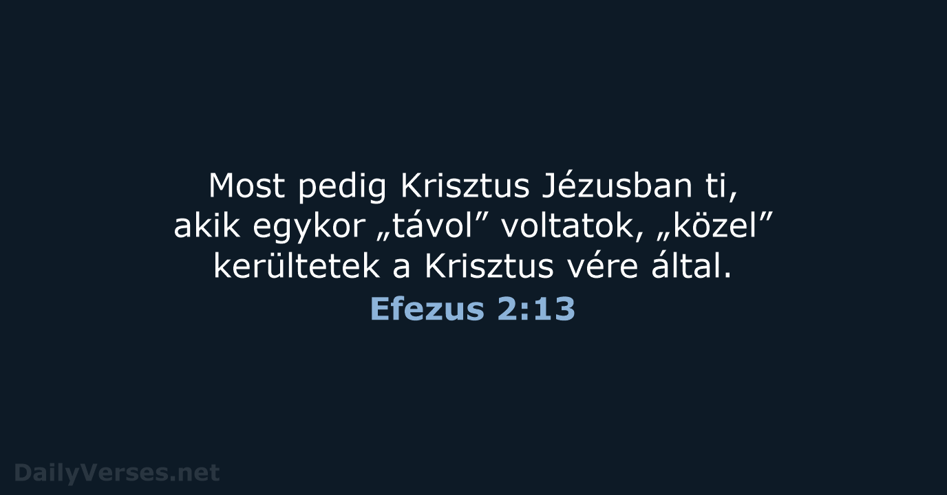 Efezus 2:13 - UF