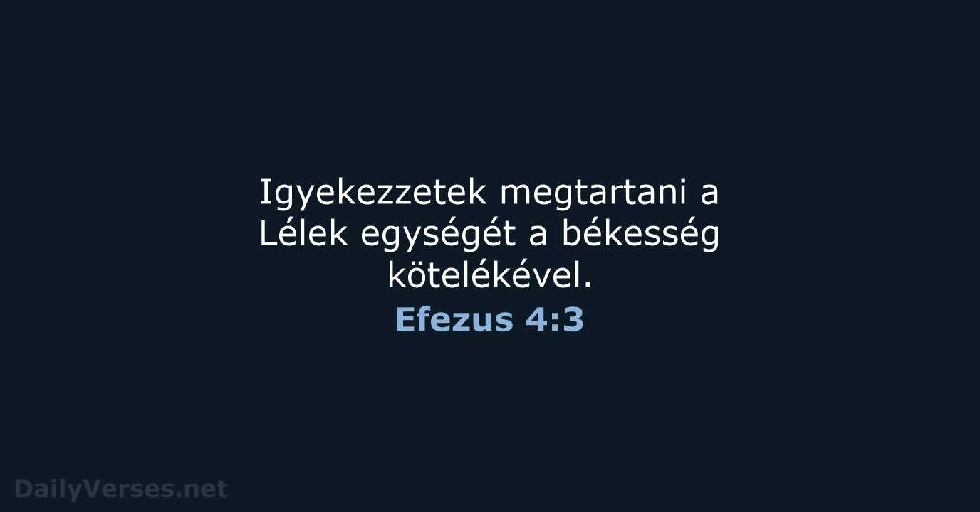 Efezus 4:3 - UF