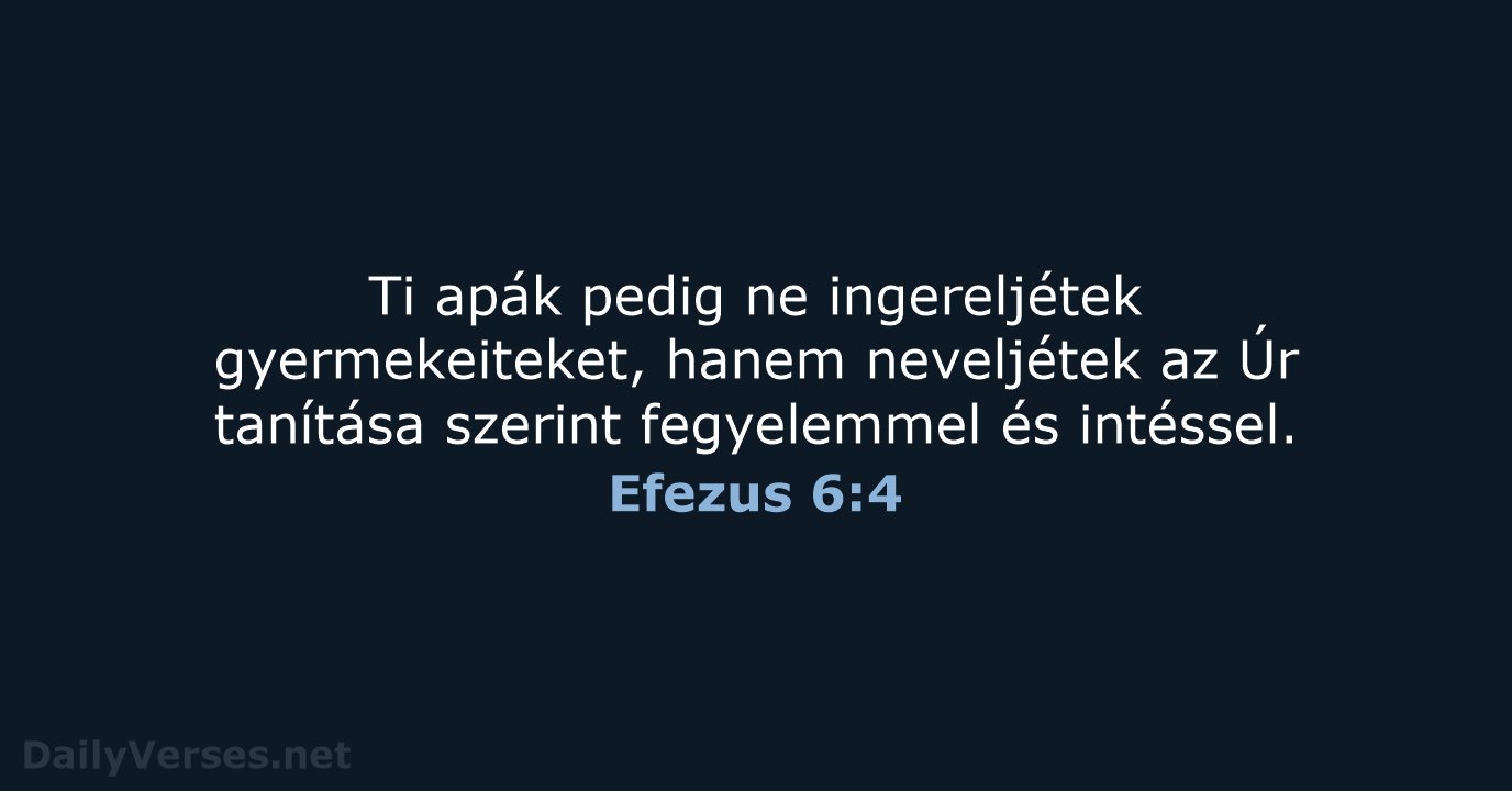 Efezus 6:4 - UF