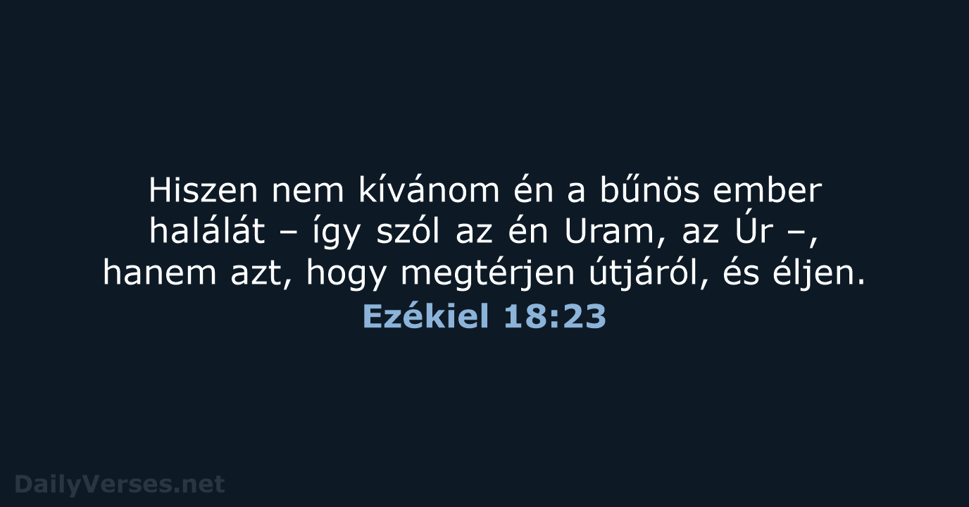 Ezékiel 18:23 - UF