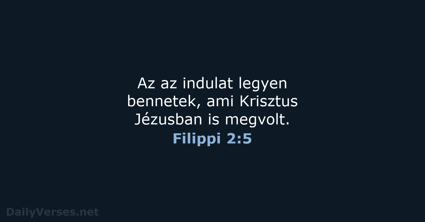 Filippi 2:5 - UF