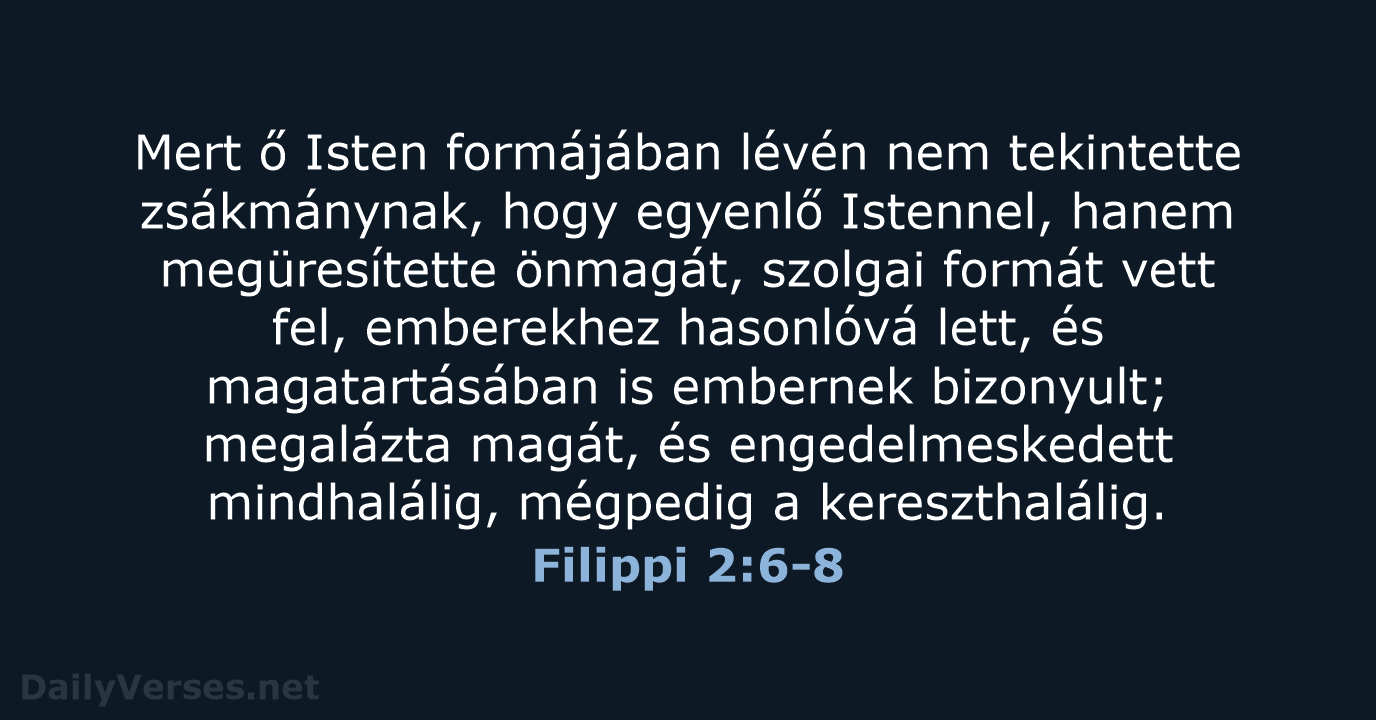 Filippi 2:6-8 - UF