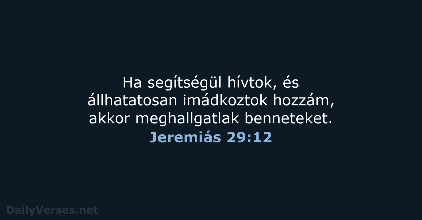 Jeremiás 29:12 - UF