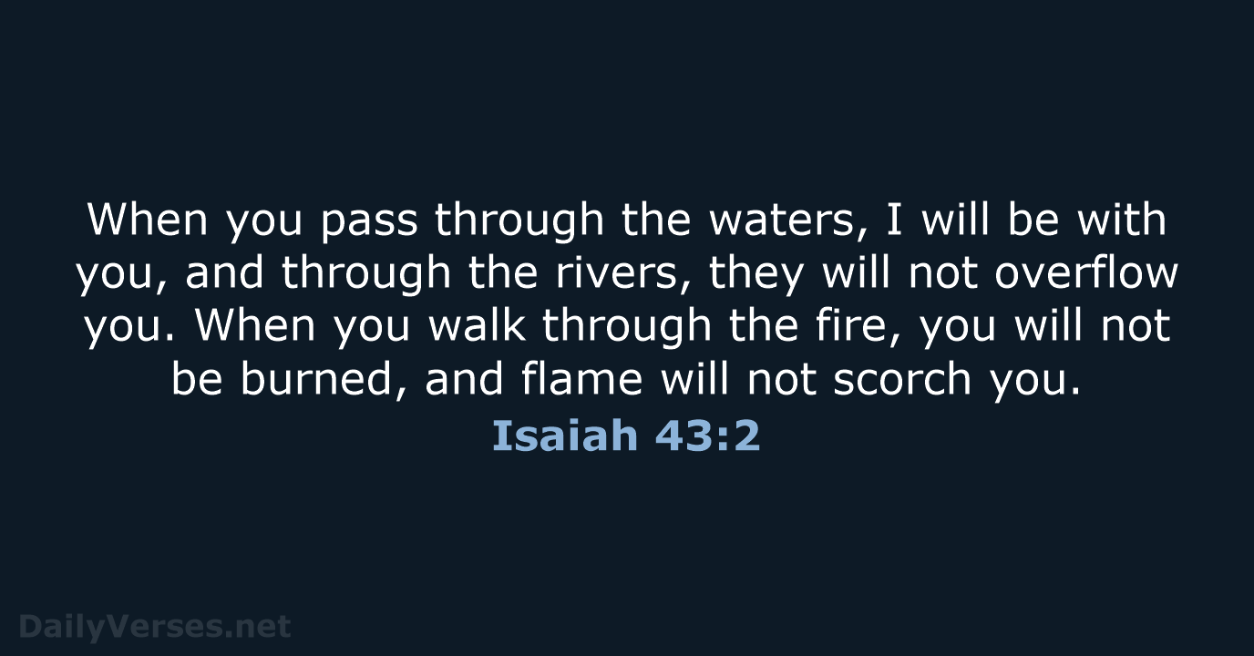 Isaiah 43 WEB NKJV DailyVerses