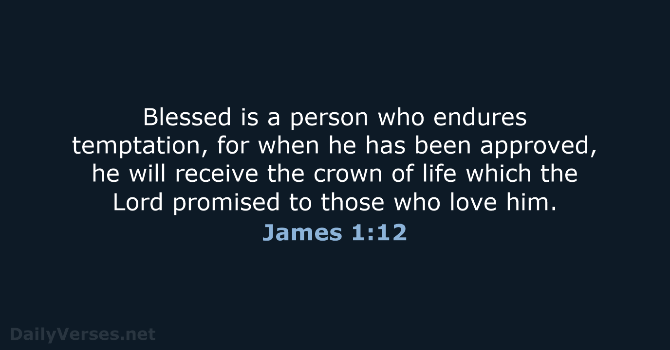 James 1:12 - WEB