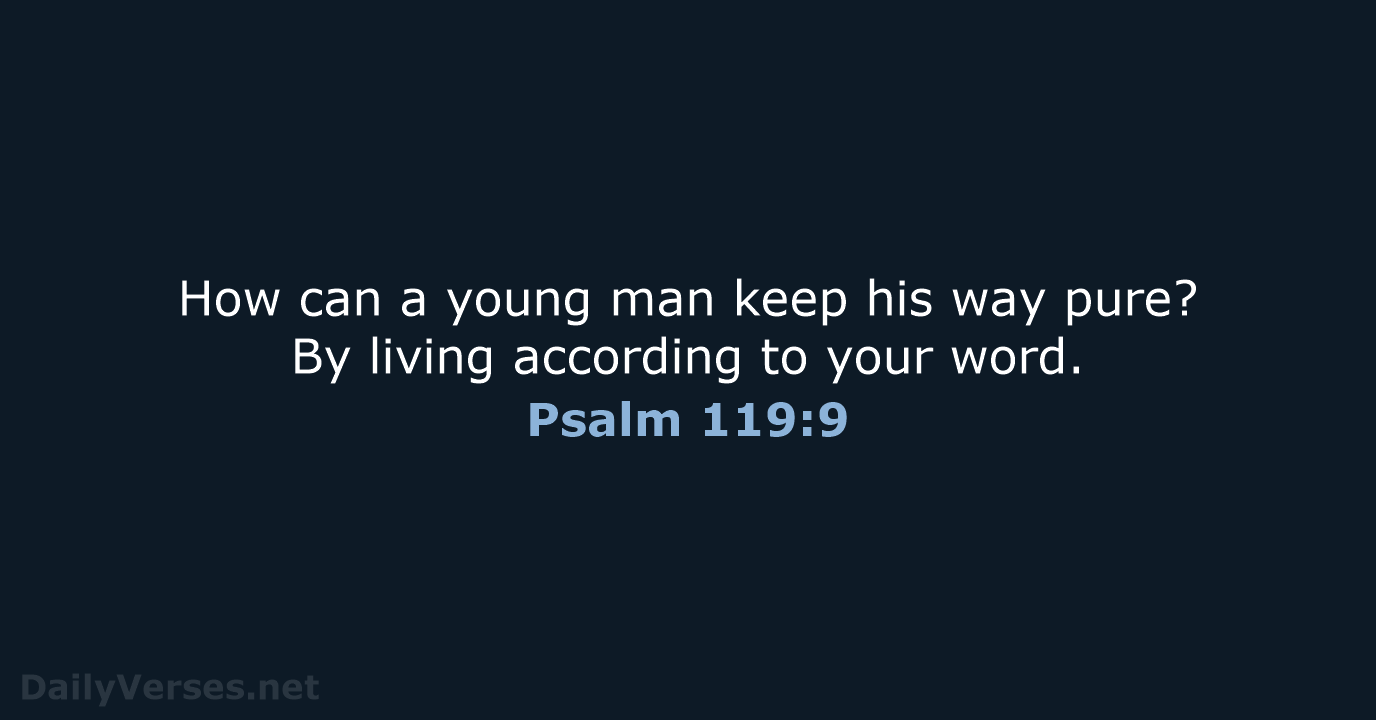 Psalm 119:9 - WEB