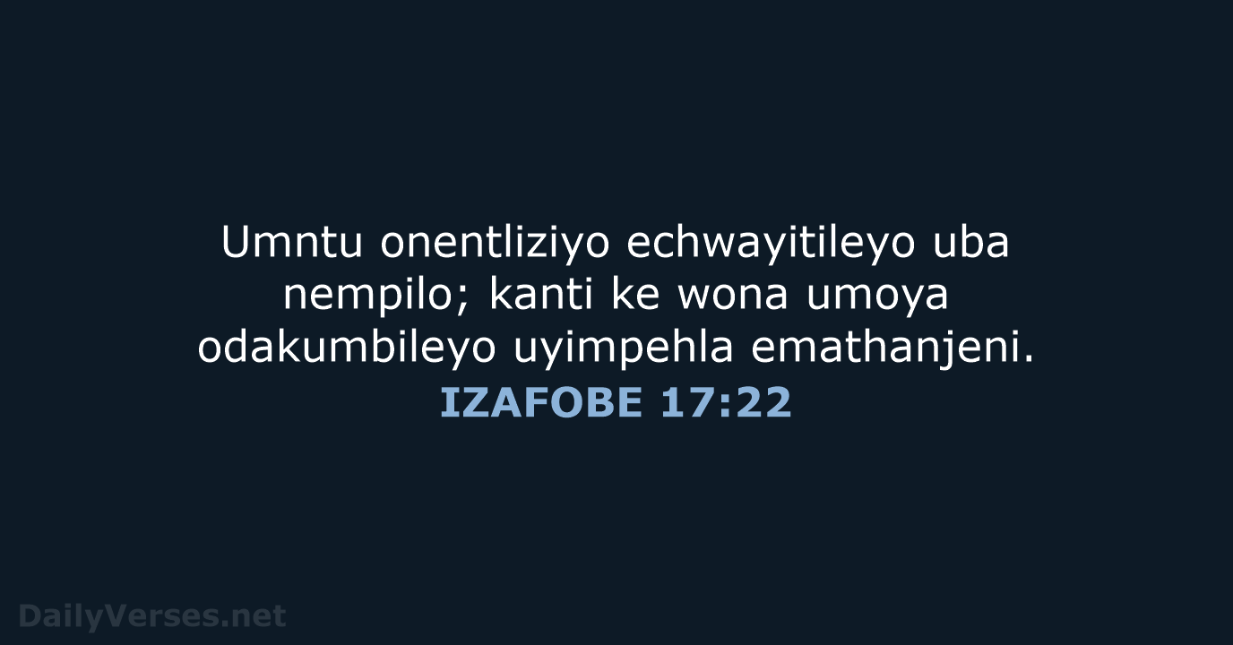 IZAFOBE 17:22 - XHO96