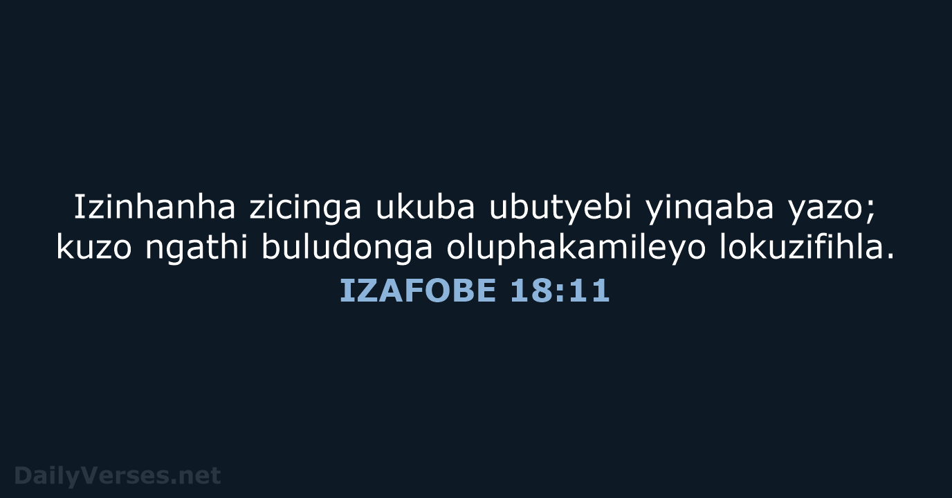 IZAFOBE 18:11 - XHO96