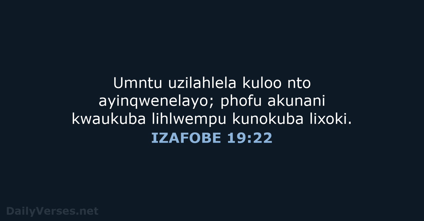 IZAFOBE 19:22 - XHO96