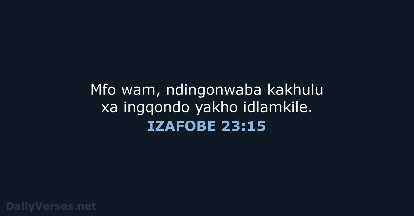 IZAFOBE 23:15 - XHO96