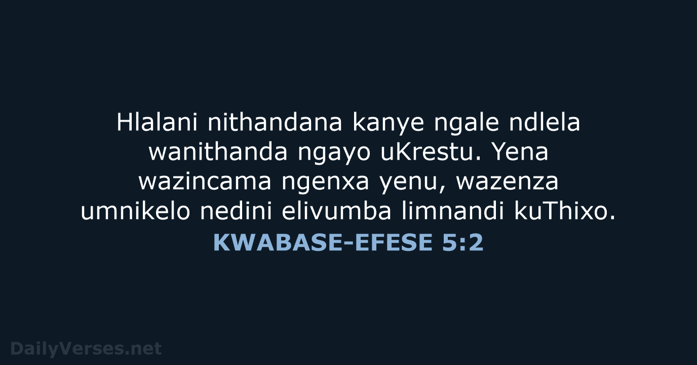 KWABASE-EFESE 5:2 - XHO96