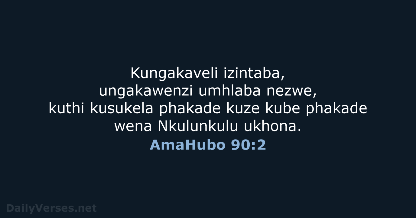 AmaHubo 90:2 - ZUL59