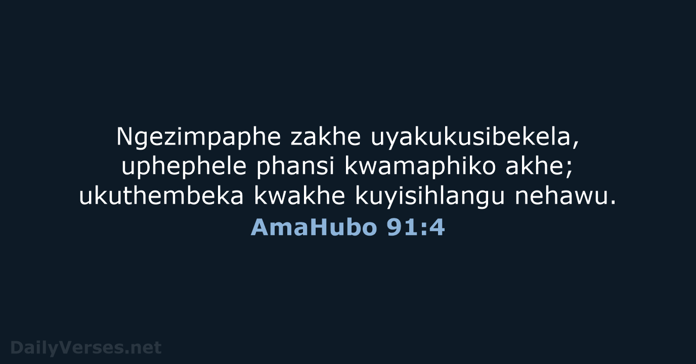 AmaHubo 91:4 - ZUL59