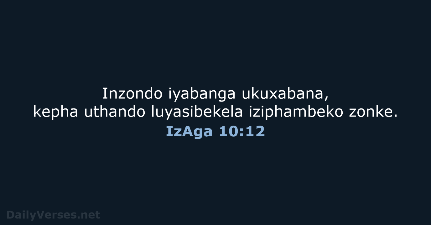 IzAga 10:12 - ZUL59