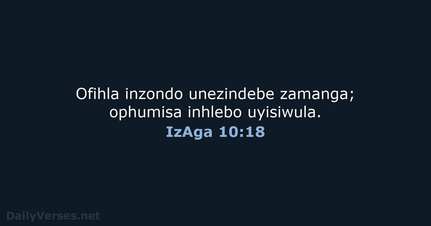 IzAga 10:18 - ZUL59