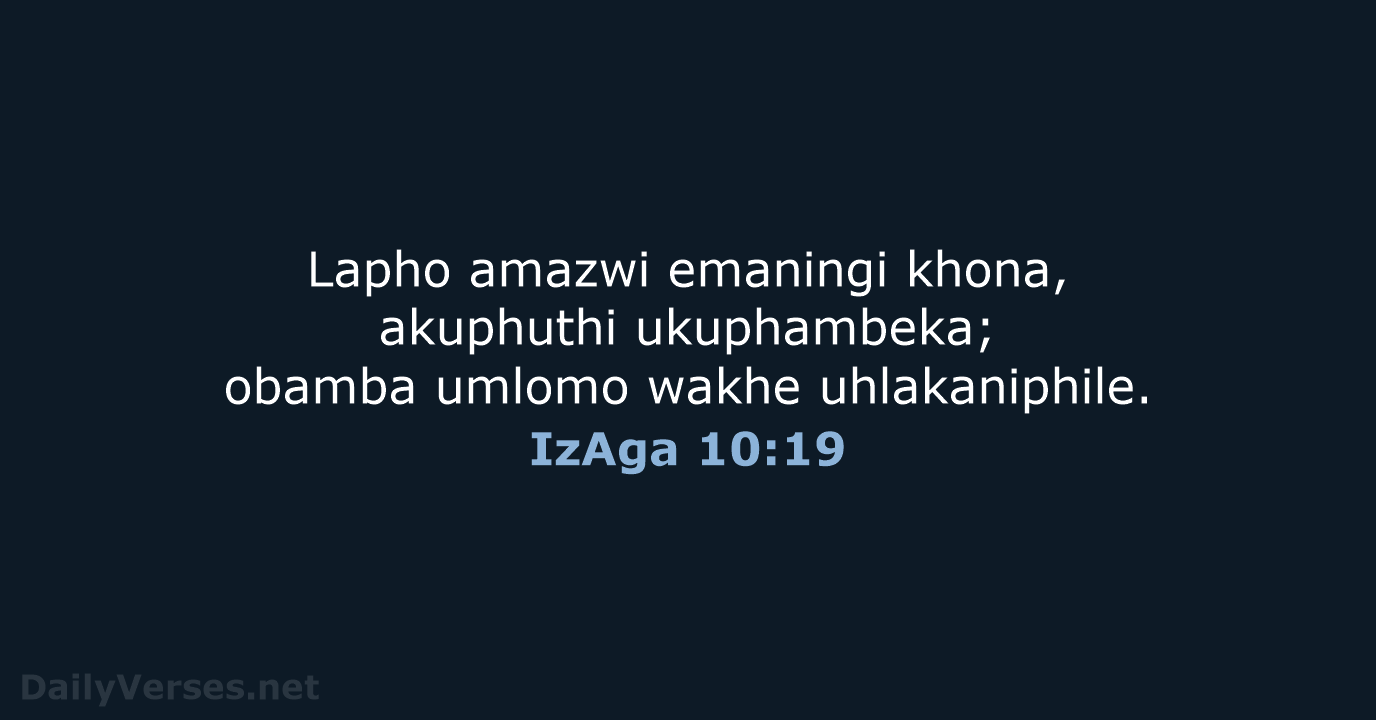IzAga 10:19 - ZUL59