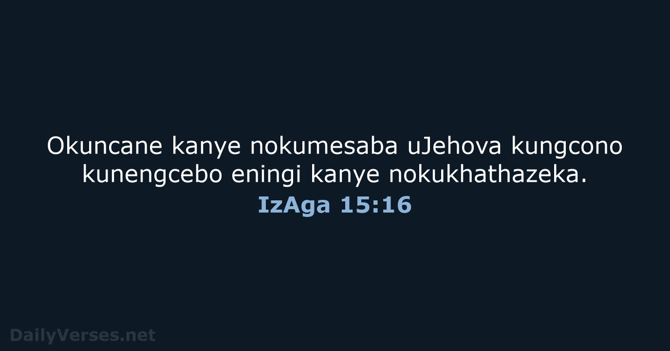 IzAga 15:16 - ZUL59