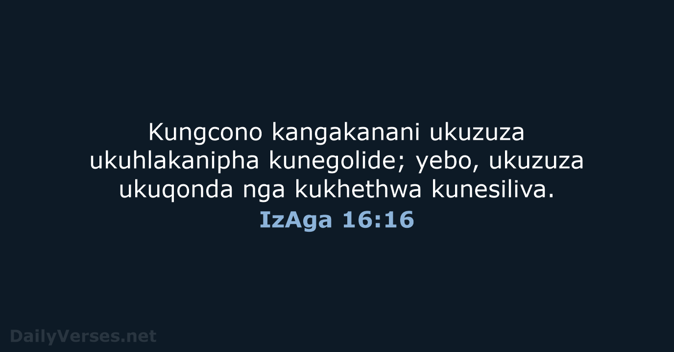 IzAga 16:16 - ZUL59