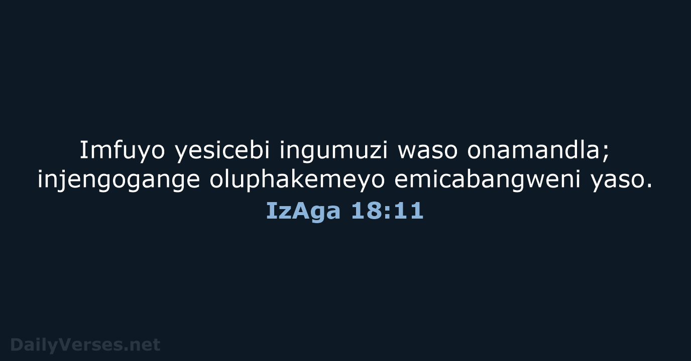 IzAga 18:11 - ZUL59
