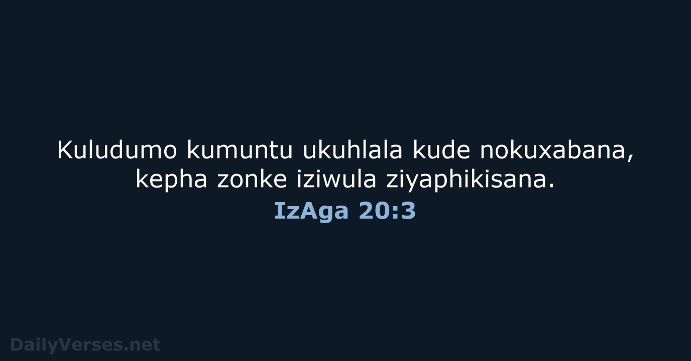 IzAga 20:3 - ZUL59