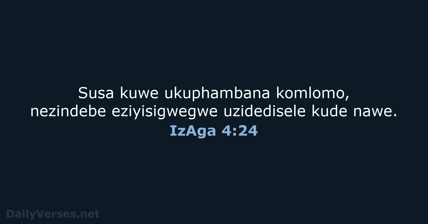 IzAga 4:24 - ZUL59