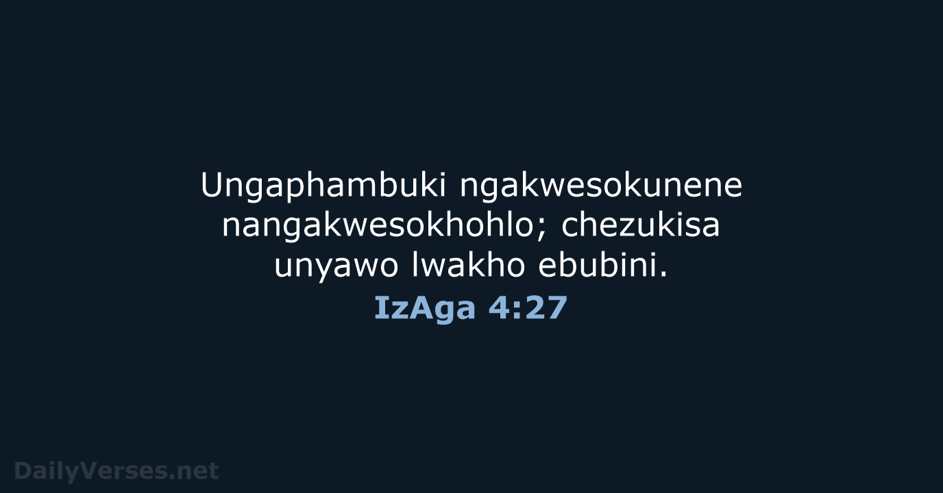 IzAga 4:27 - ZUL59
