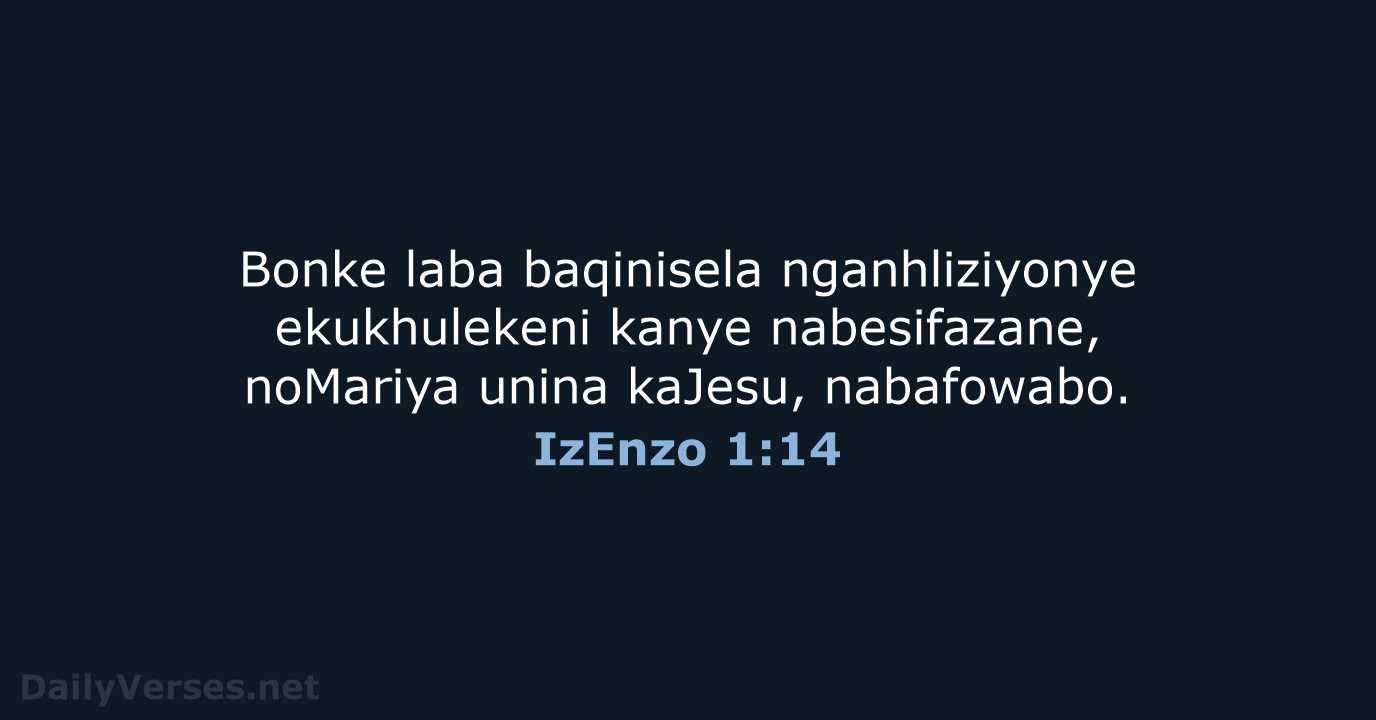 IzEnzo 1:14 - ZUL59