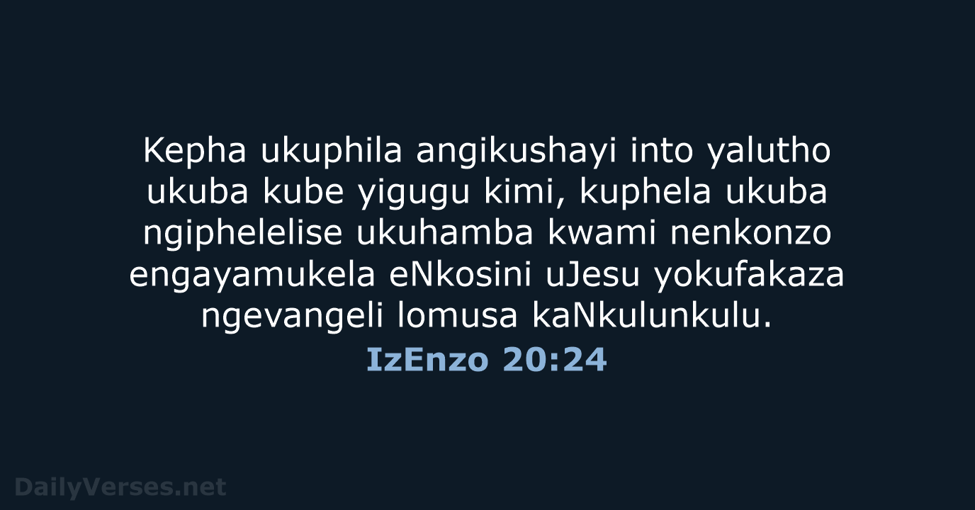 IzEnzo 20:24 - ZUL59