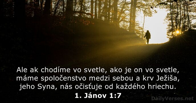 1. Jánov 1:7