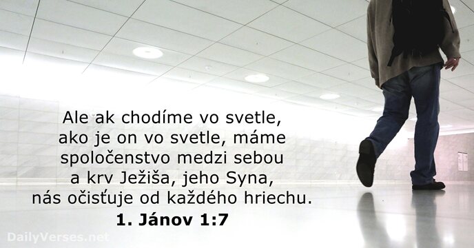 1. Jánov 1:7