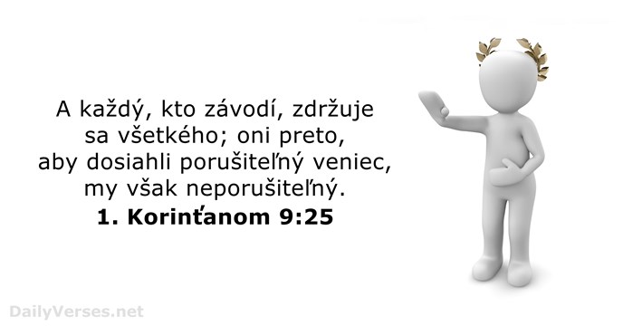 1. Korinťanom 9:25