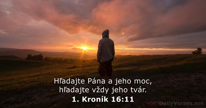 1. Kroník 16:11