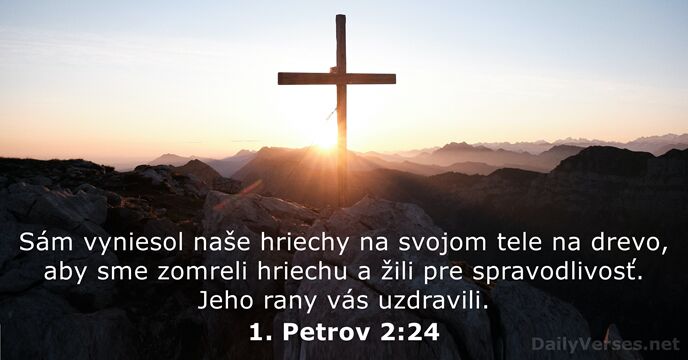 1. Petrov 2:24