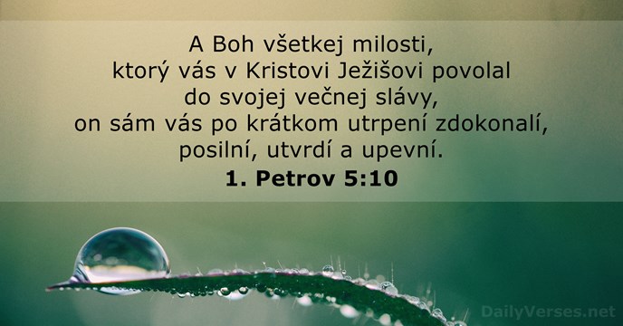1. Petrov 5:10