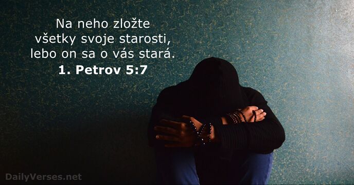 1. Petrov 5:7